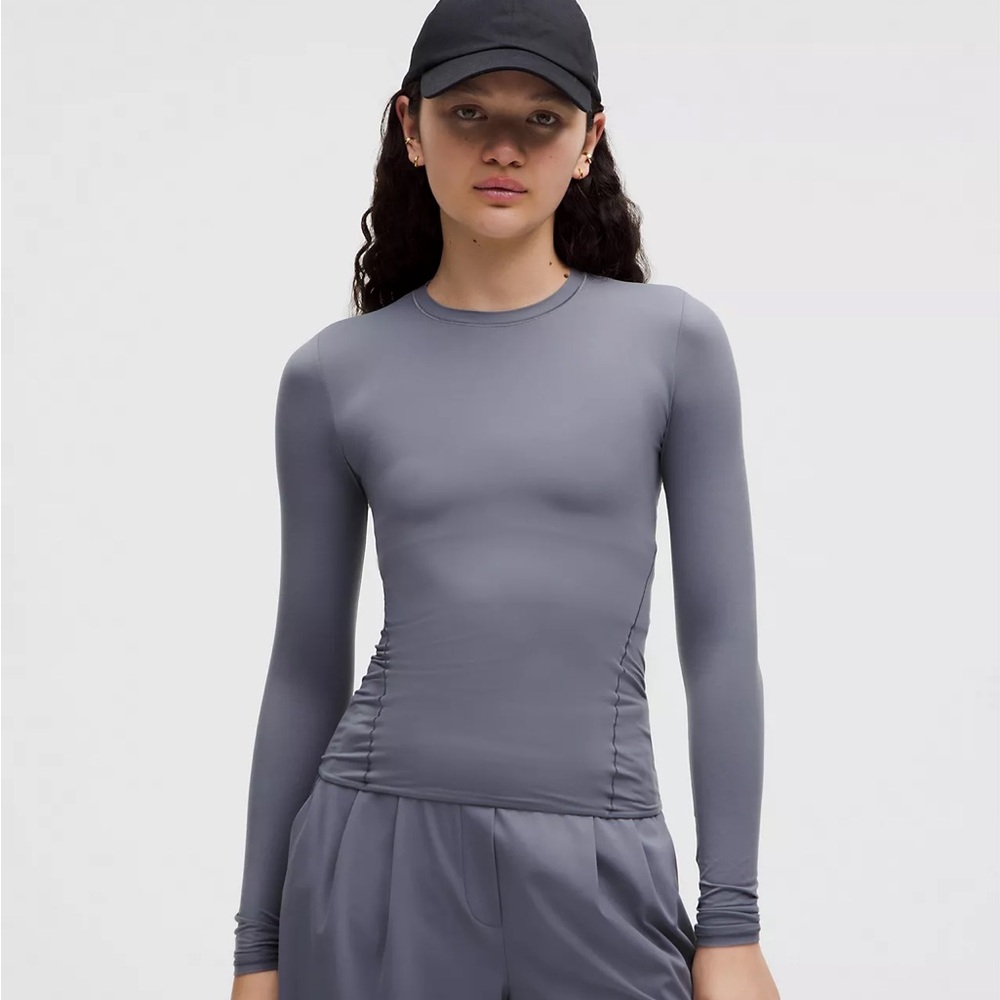 Lululemon Wundermost Ultra-Soft Nulu Crewneck Long-Sleeve Shirt